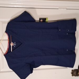 NWT Dickies Xtreme Stretch Scrub Top Contemporary Sizr Small